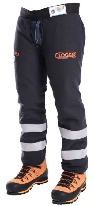 Clogger, Arcmax FR Chainsaw Chaps - Calf, CU91FCR - Navy - M