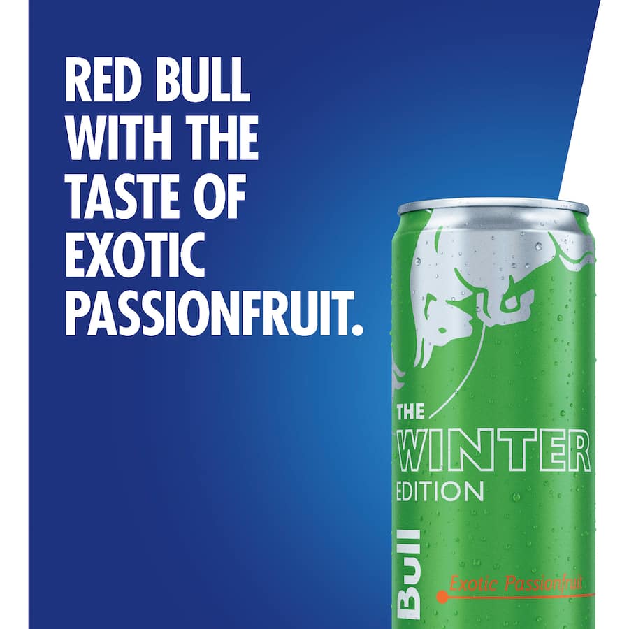Red Bull Energy Drink Winter Passionfruit 473mL