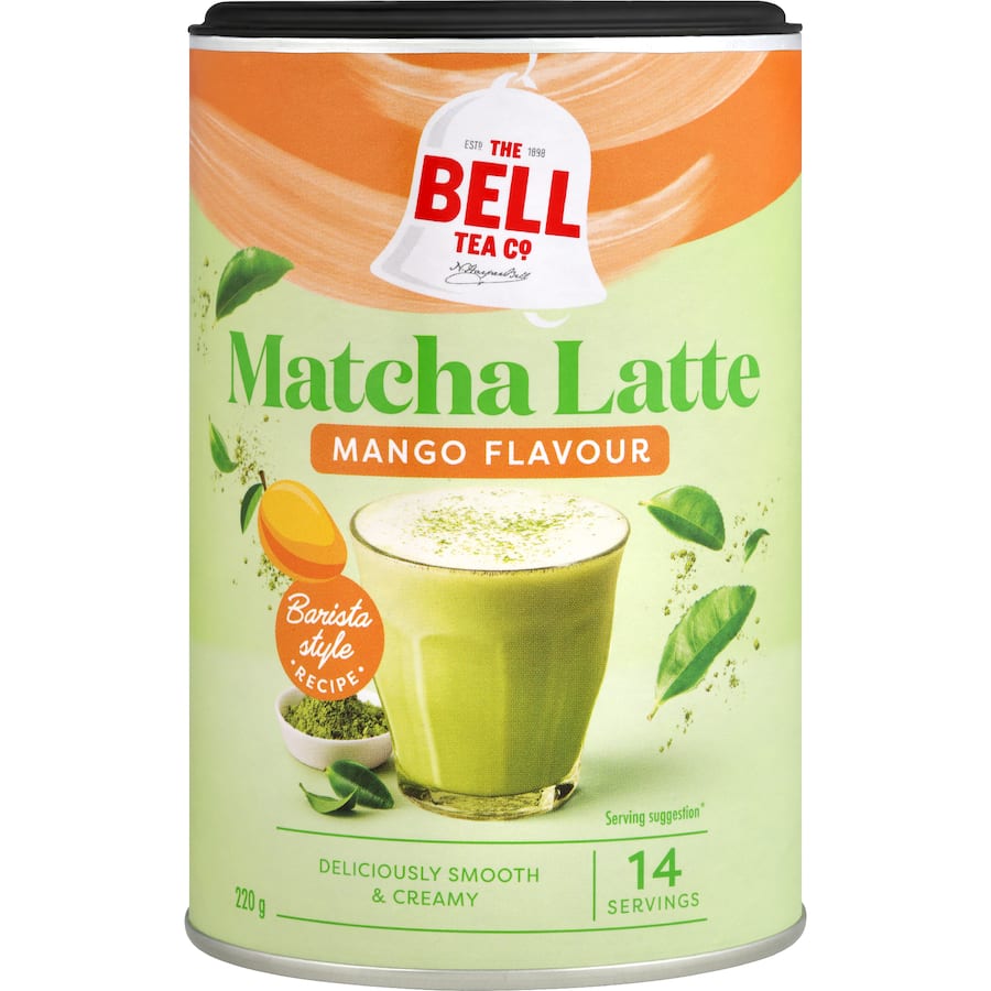 Bell Latte Powder Mango Matcha 220g
