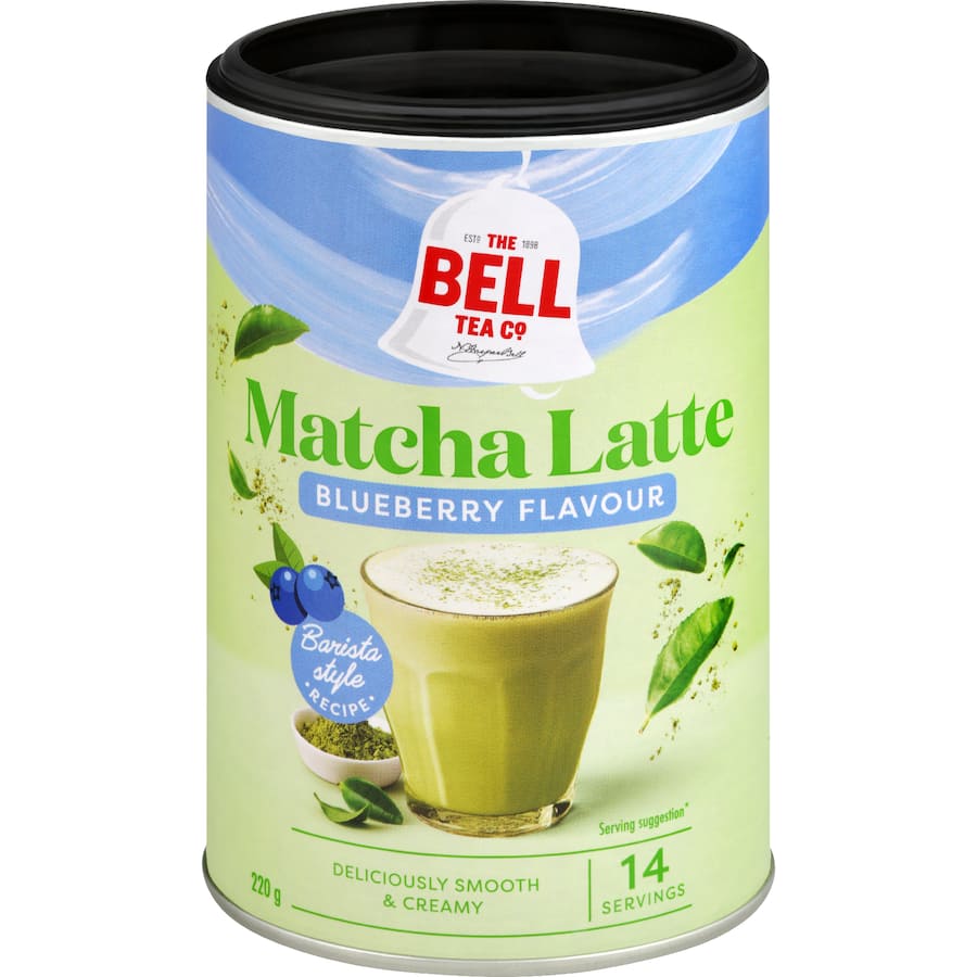 Bell Latte Powder Blueberry Matcha 220g