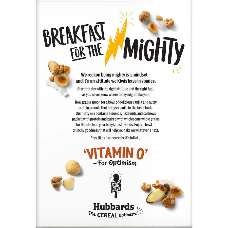 Hubbards Be Mighty Granola Nutty Vanilla 350g