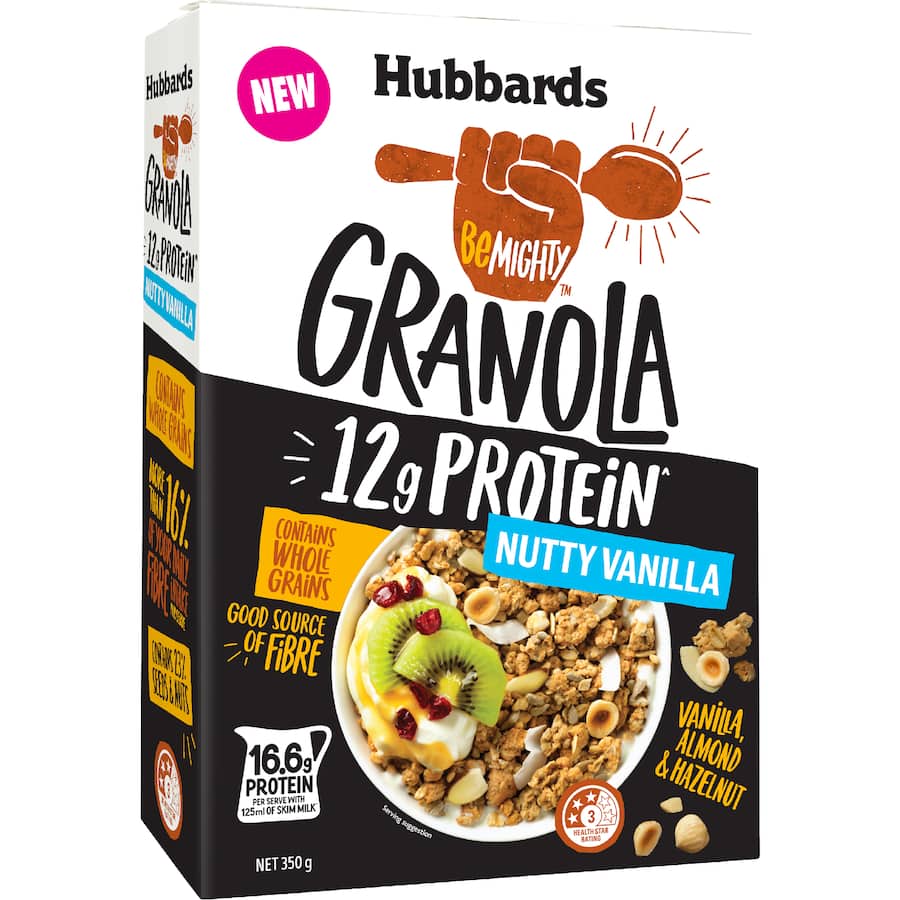 Hubbards Be Mighty Granola Nutty Vanilla 350g