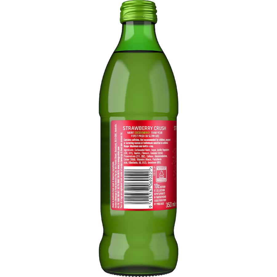 V Energy Drink Strawberry Crush 350mL