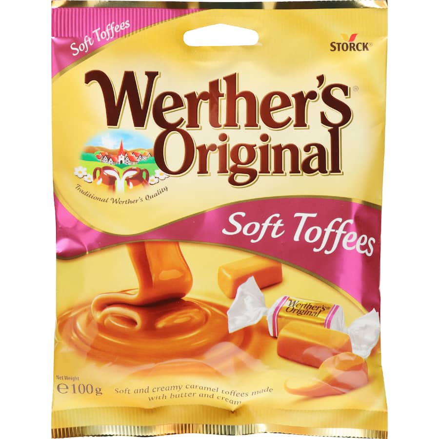 Werther's Original Sweets Soft Toffees 100g