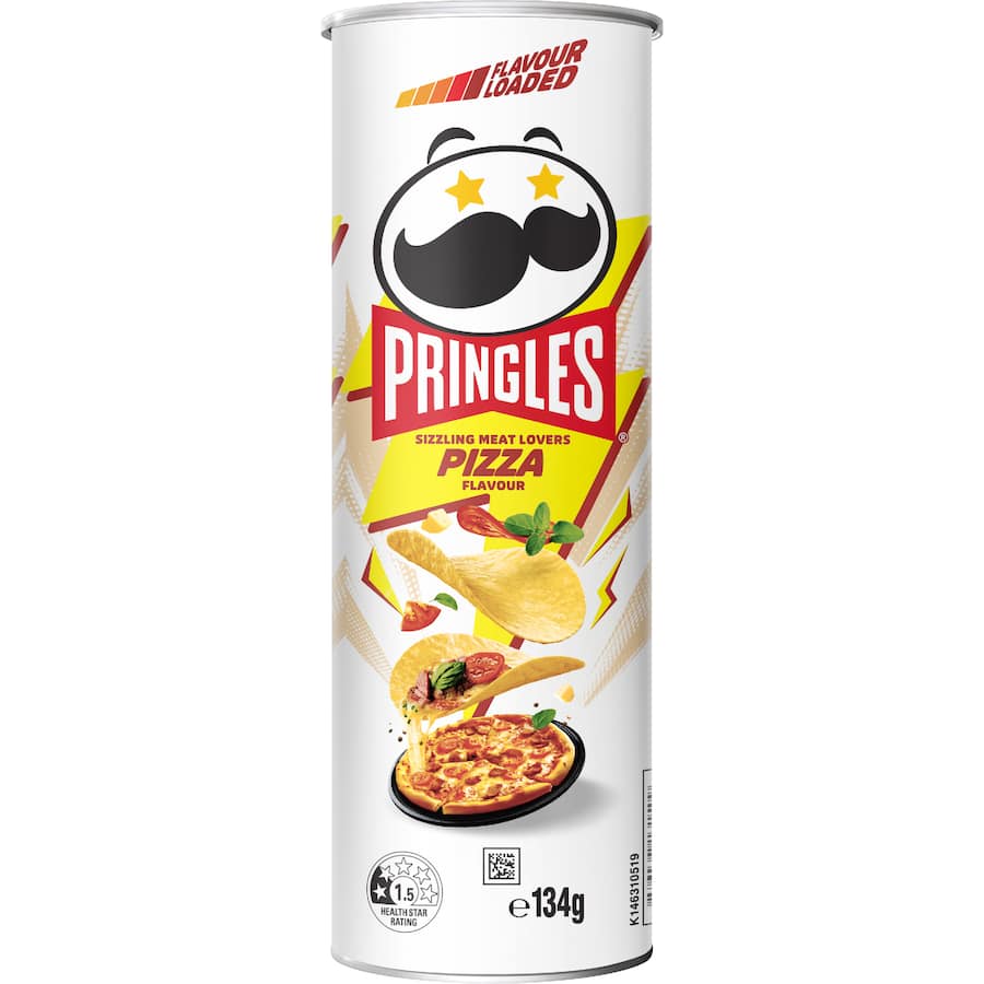 Pringles Chips Meatlovers Pizza 134g