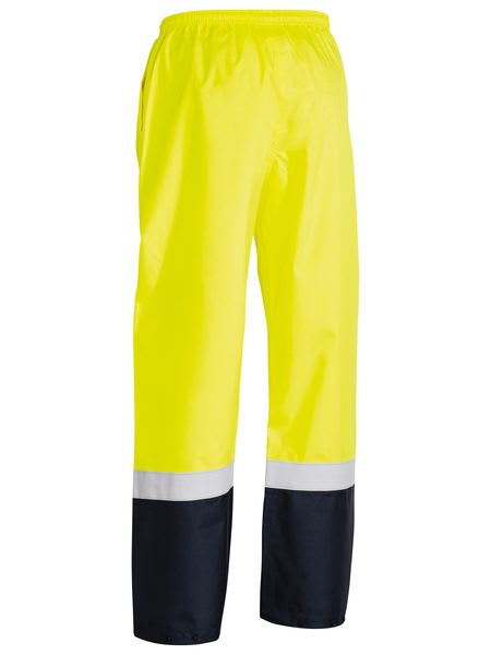 Bisley, Hi Vis Rain Shell Over Trouser, BP6965T - Orange/Navy - 5XL