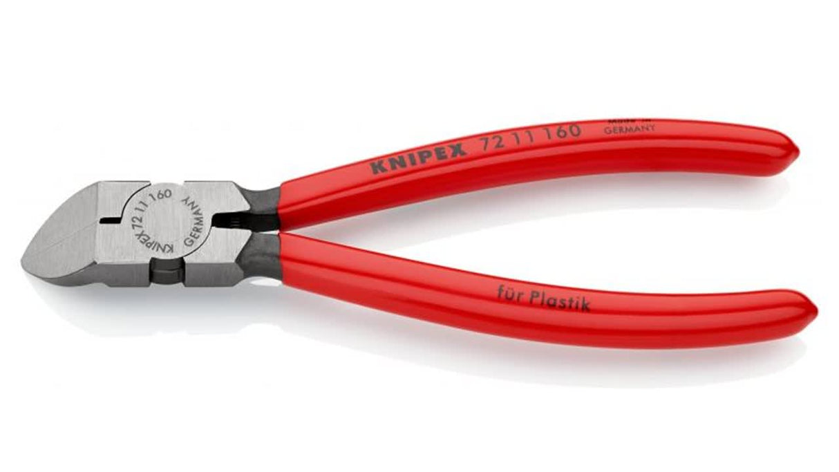 Knipex Diagonal Cutters for Plastic 160mm