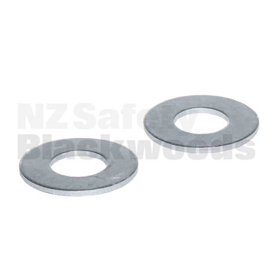 3/8 x 7/8 x 16g Zinc Light Washer - 200 Pack