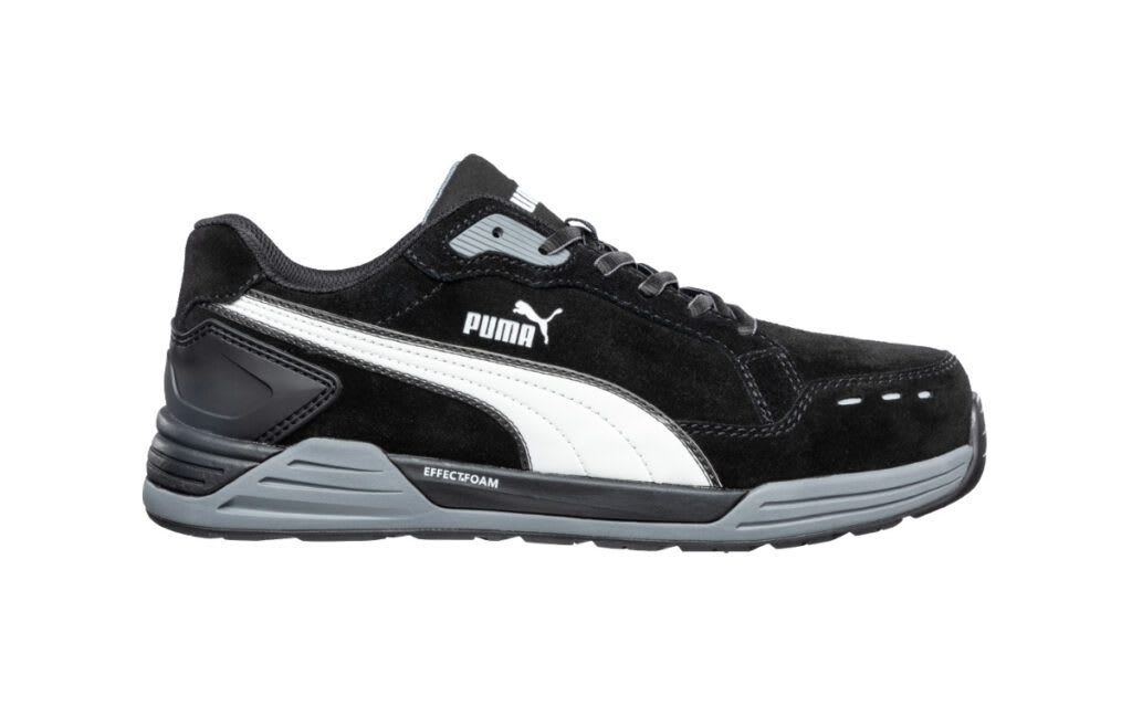 Puma, Airtwist Safety Shoe, 644657 - Black (Size: 40)
