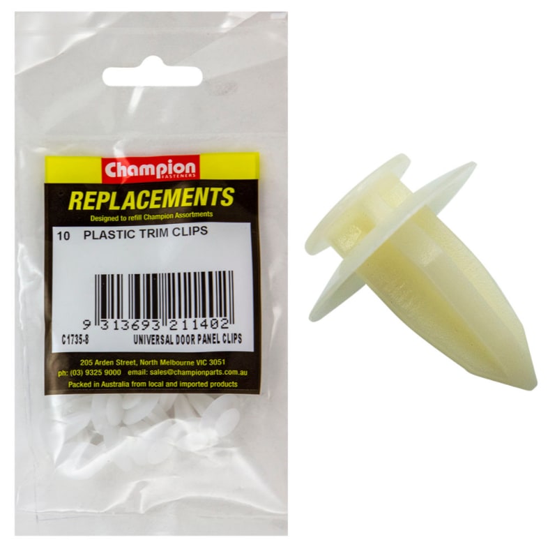 Plastic Trim Clips (10PK) (Packet)