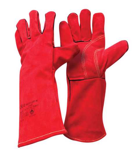 Armour Leather Welder Gloves 40cm (Pair) - - Size: 2XL