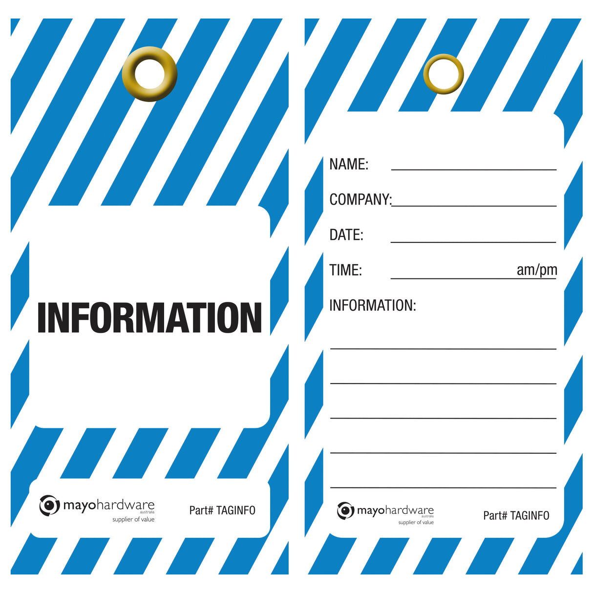 Lockout Tag - Information 25 (Pack)