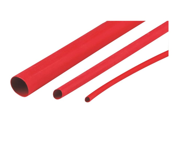 Cabac Heatshrink Thin Wall 3.2mmx4FT Red 1.2m (Length)