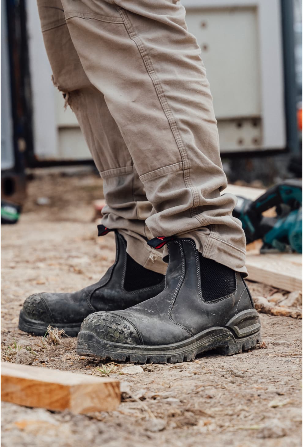 John Bull,4285 Eagle 3.0 Elastic Sided Safety Boot - Black - 12
