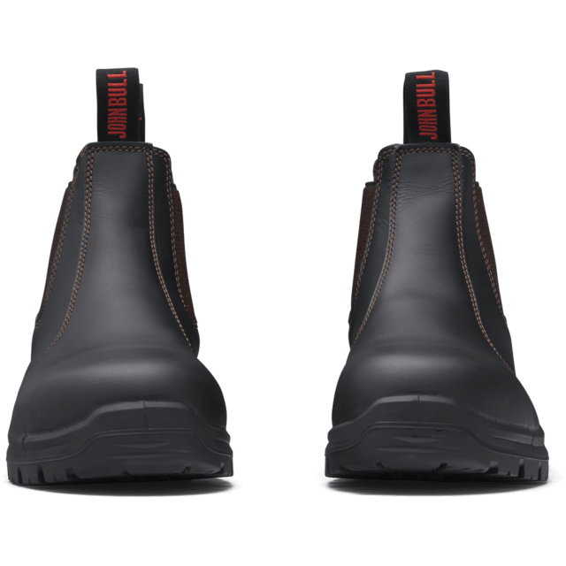 John Bull,4282 Raptor 3.0 Elastic Side Safety Boot - Oxblood - 14