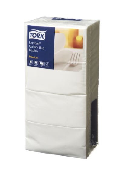 Tork Cutlery Pocket Napkin Linstyle 195mm x 98mm 400 (Case)