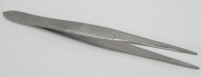 Splinter Forceps Tweezers Disposable Non-Sterile 9cm