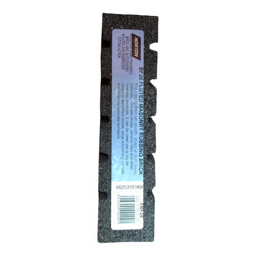 Norton Fluted Hand Rubbing Brick 1EA 20 Grit 4x2x2 (Each)