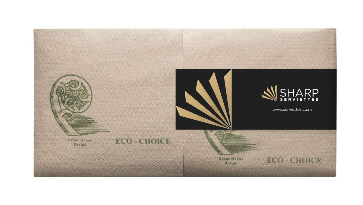 Cocktail Napkin Eco Choice 1 Ply 240mm x 240mm 500 (Pack)