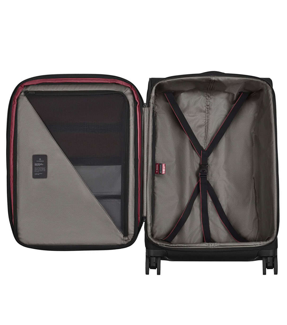 Victorinox Crosslight 68 cm Medium Expandable Softside Luggage - Black