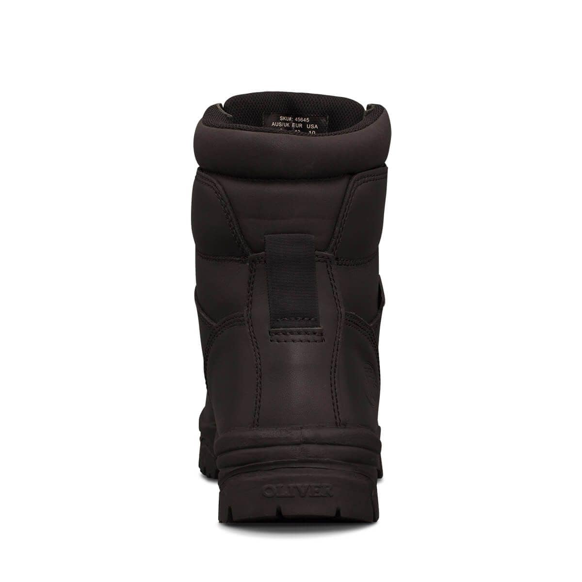 Oliver 45-645 Lace Up Safety Boots - Black (Size: 12)