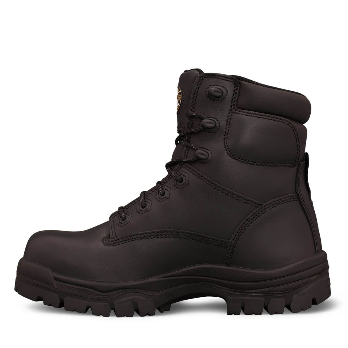 Oliver 45-645 Lace Up Safety Boots - Black - 11