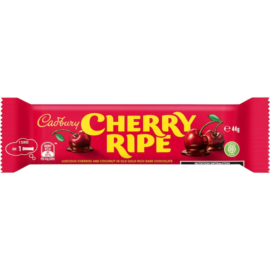 Cadbury Chocolate Bar Cherry Ripe 44g
