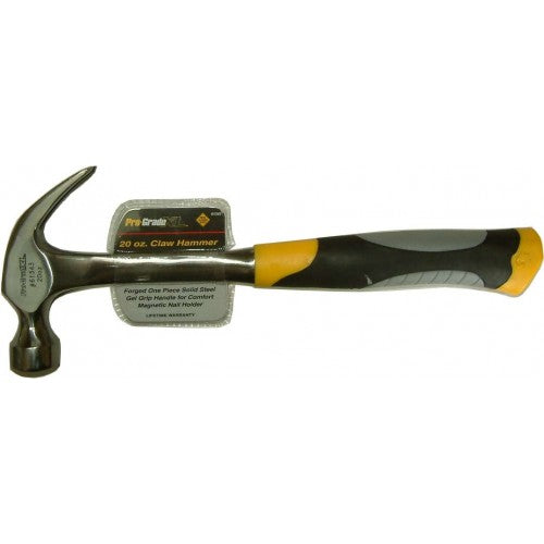 Carpenters Hammer Pro-Grade 20oz   Solid Steel