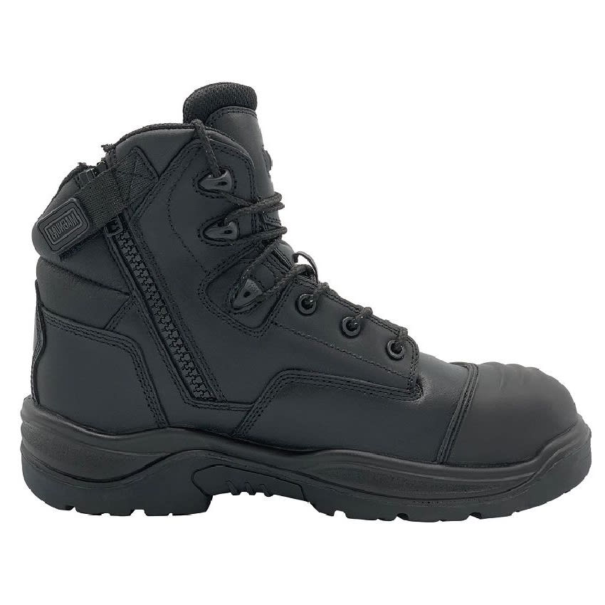 Magnum, Sitemaster Zip Sided Safety Boot, MSMR120 - Black (Size: 14)