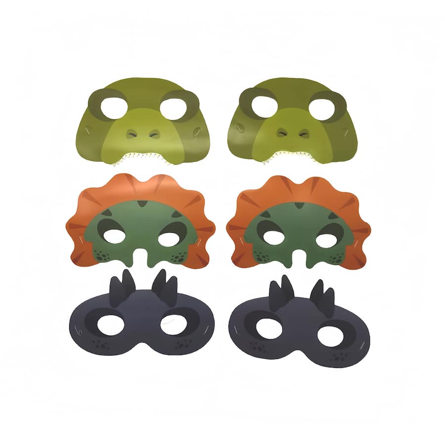 Whiz Pop Bang Paper Masks Big Adventures 6pack