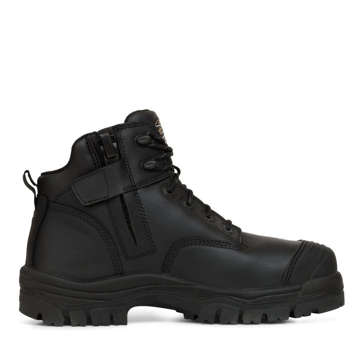 Oliver 45-640Z Zip Sided Safety Boots - Black - 13