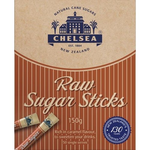 Chelsea Raw Sugar Sticks 3g (Pack of 50)