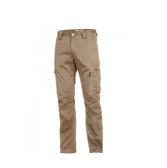 KingGee, Lightweight Tradie Pant, K13290-Regular Fit (Pair) - Khaki - Size: 17