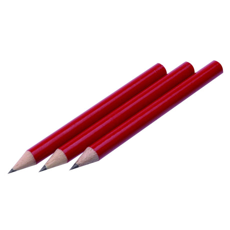 Box of 400 Columbia Cadet Half-Length HB Pencils, round profile, smooth writing, easy sharpening, perfect for schools and offices.