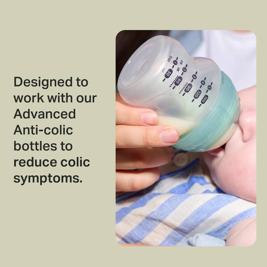 Tommee Tippee Advanced Baby Teat Anti Colic Medium Flow - 2 pack