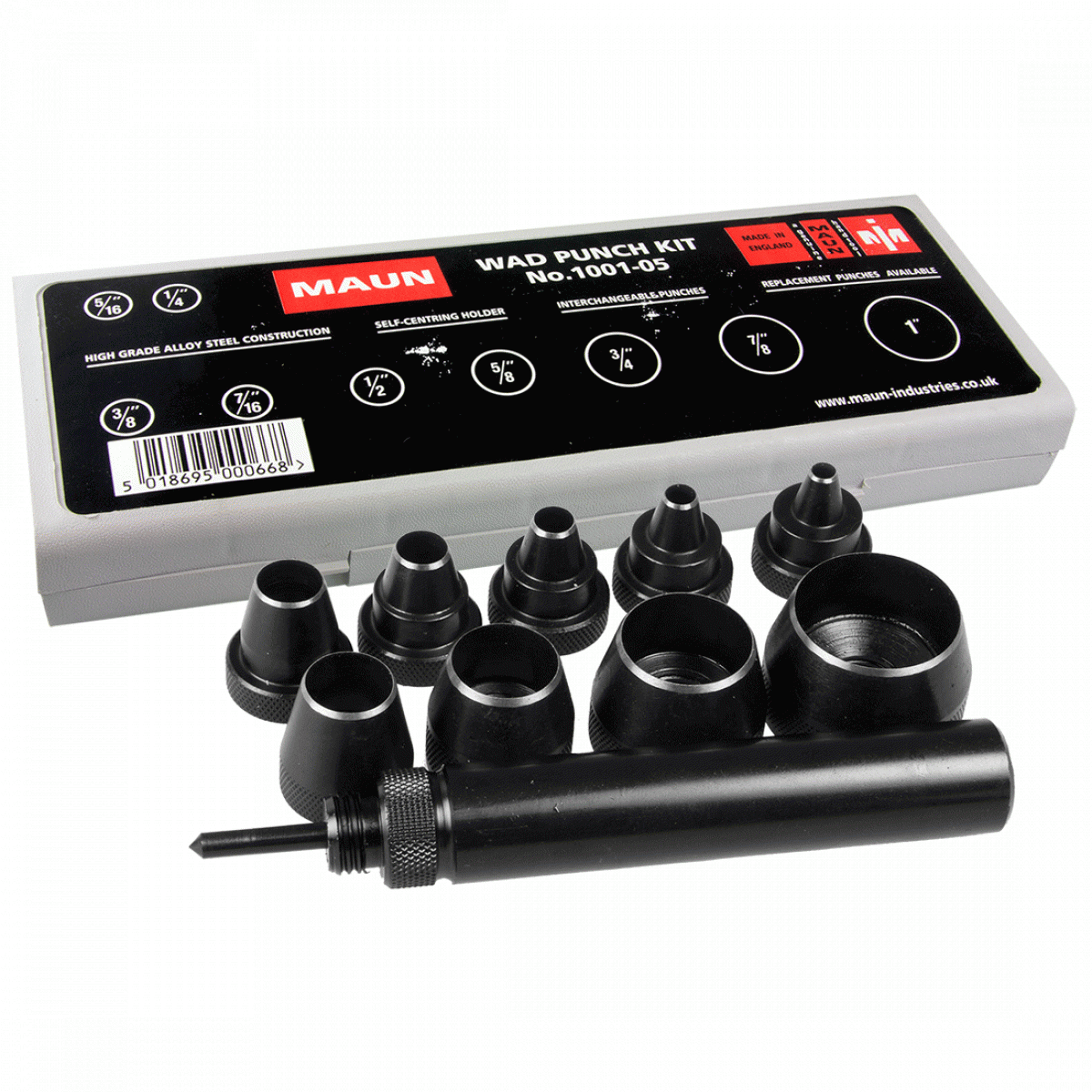 Maun Imperial Wad Punch Set