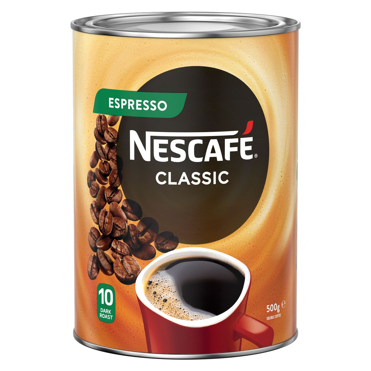 Nescafe Classic Espresso Instant Coffee 500g (Each)