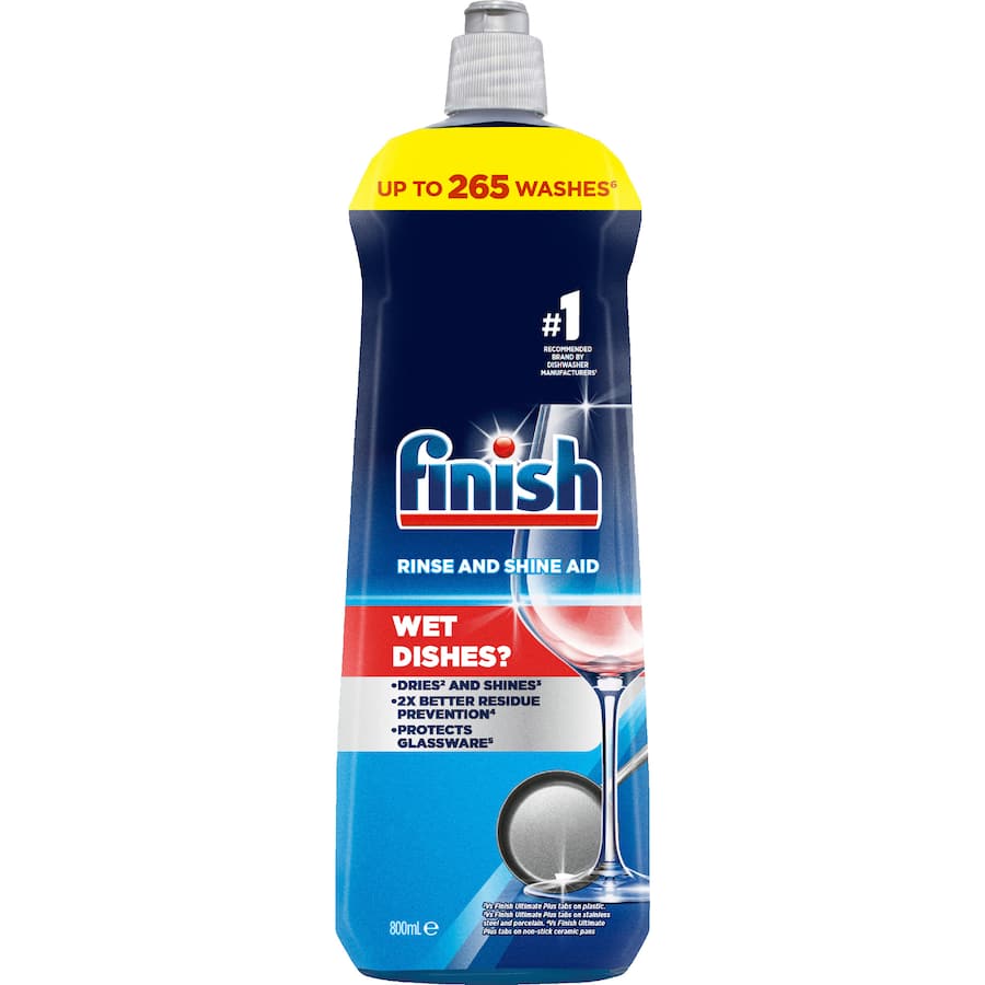 Finish Dishwash Rinse Aid Rinse & Shine 800mL