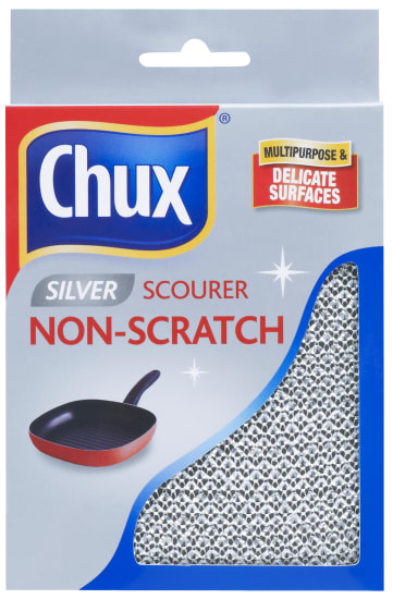 Chux Non Scratch Silver Scourer-Each
