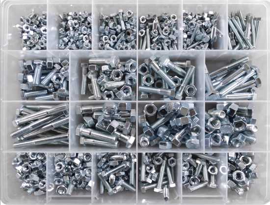 Class 8.8 Metric Bolting XL Assortment Kit-290 piece (Kit)