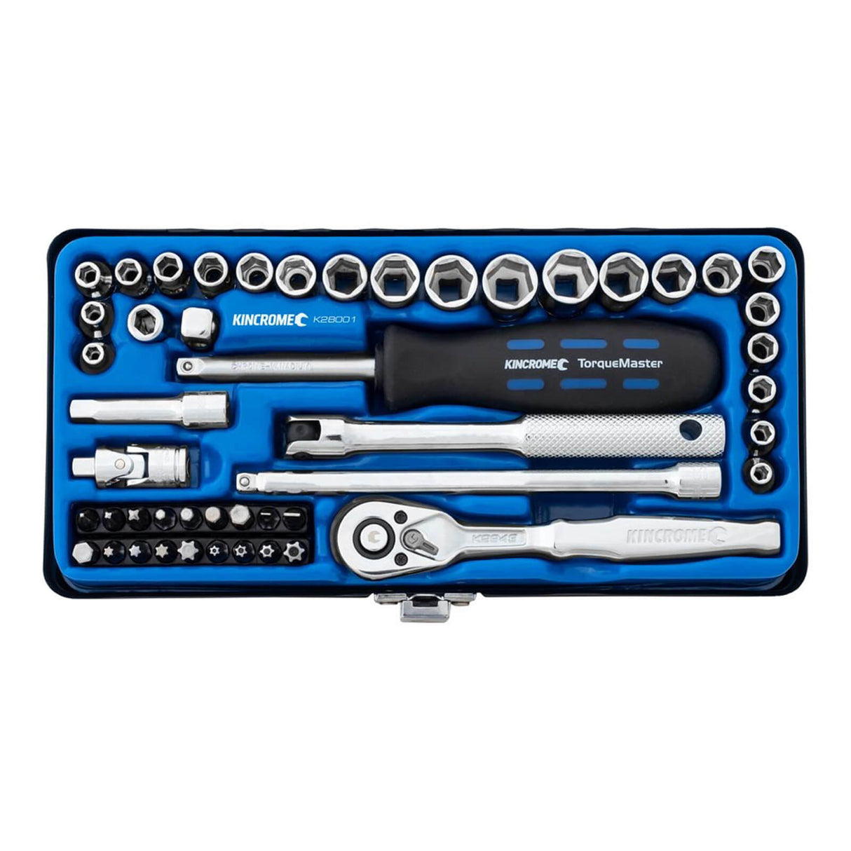 Kincrome 48 Piece Socket Set - Metric & A/F 1/4" Drive