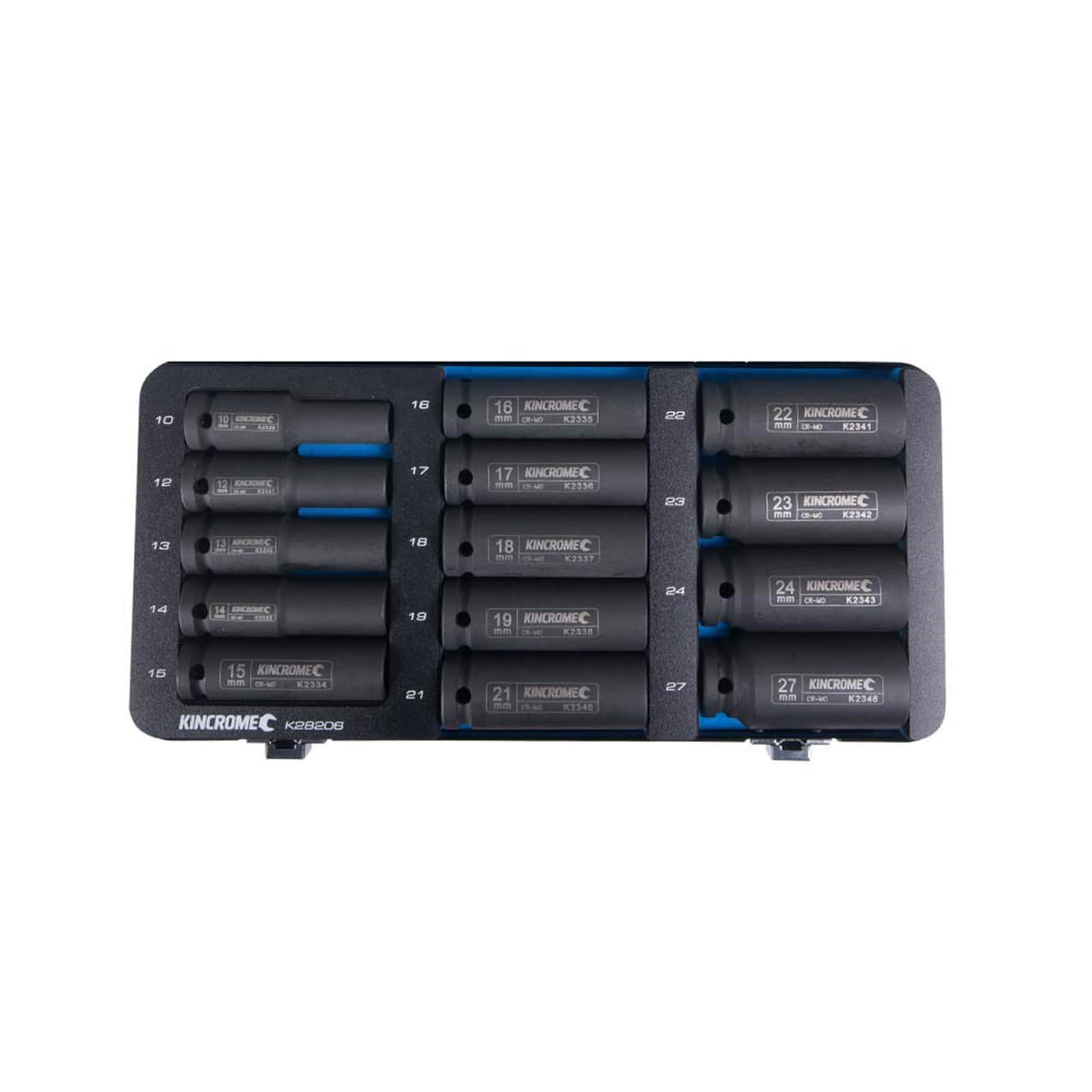 Kincrome 14 Piece Deep Impact Socket Set - Metric-1/2" Drive (Each)