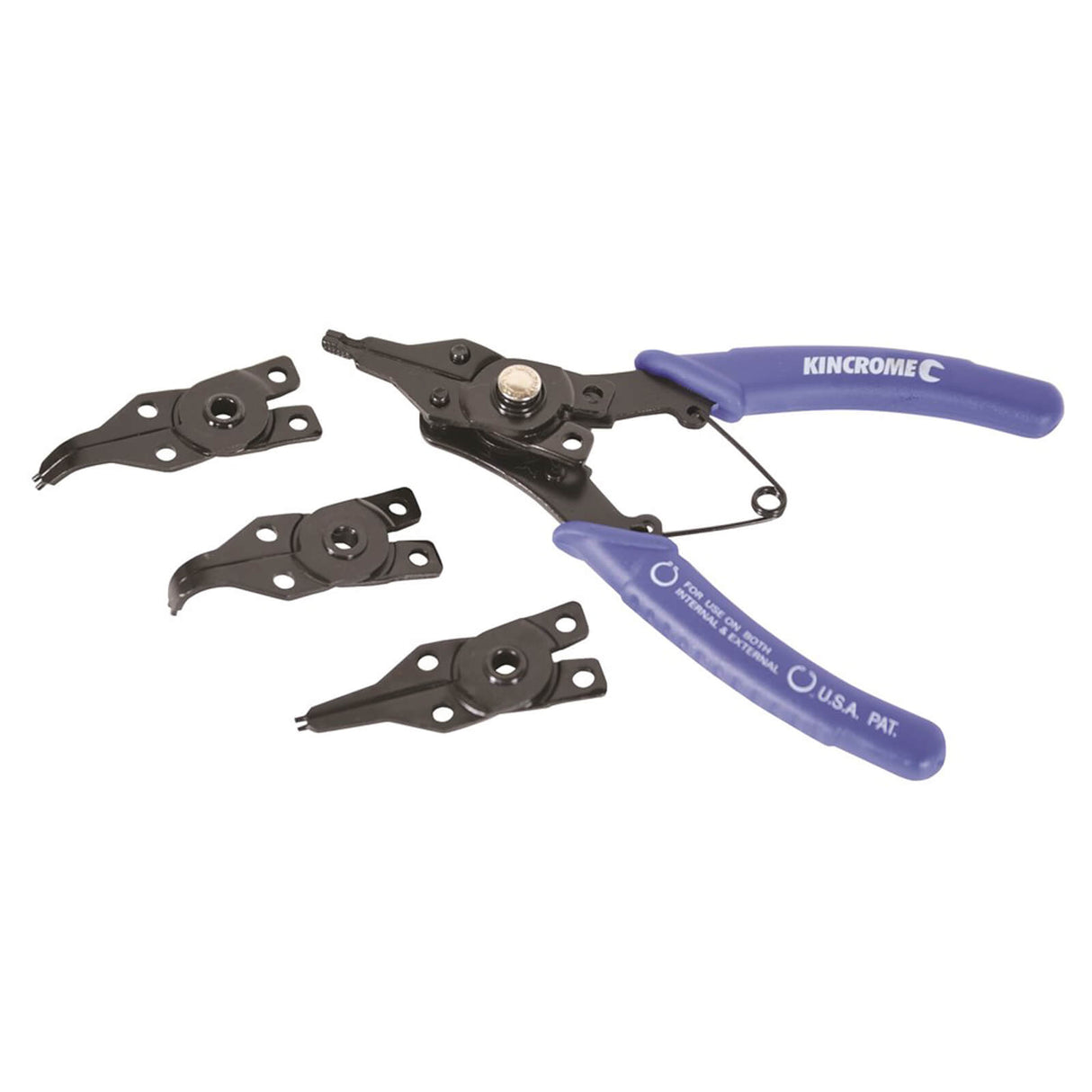 Kincrome 5 Piece Combination Circlip Pliers Set 160mm