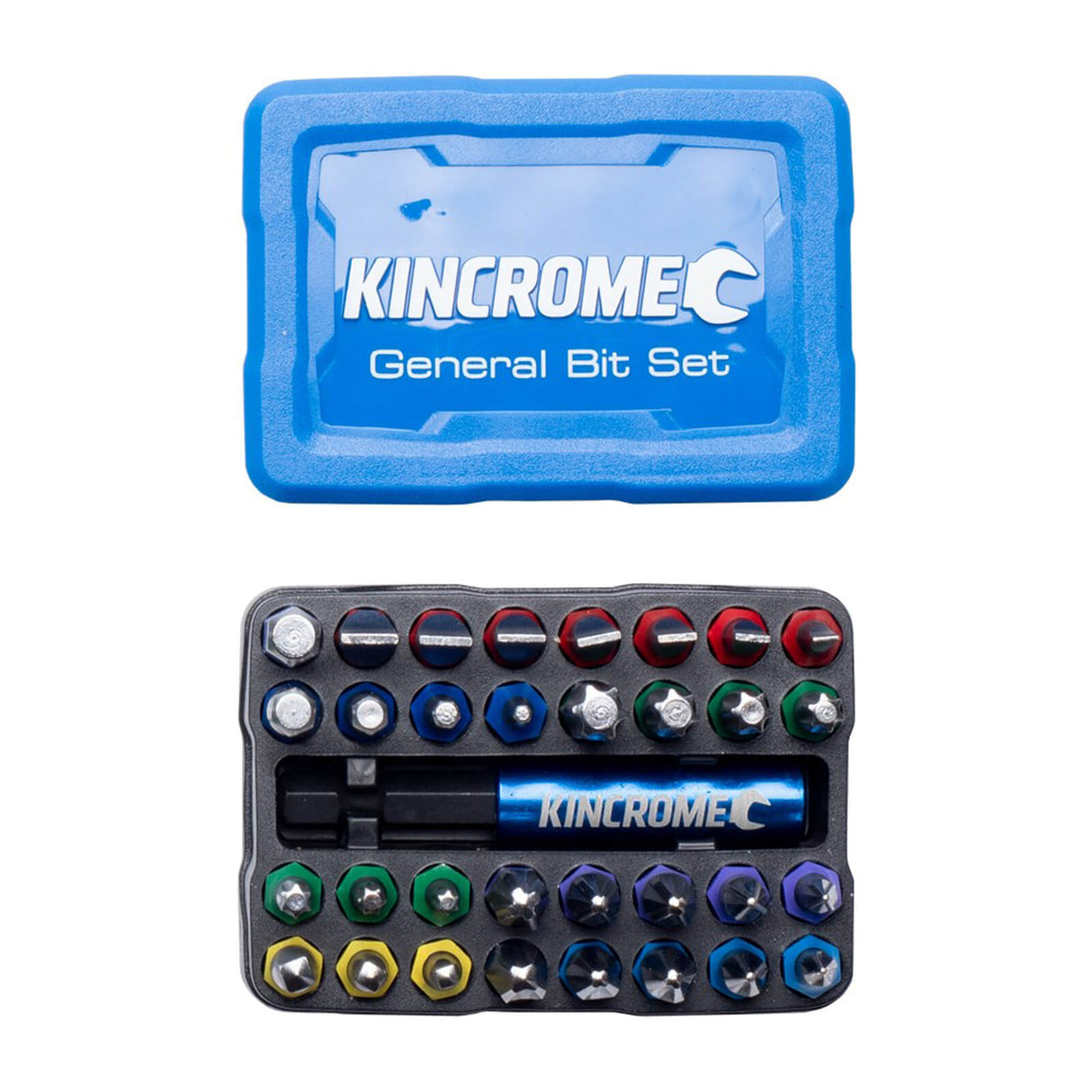 Kincrome 33 Piece General Bit & Holder Set 1/4" Drive