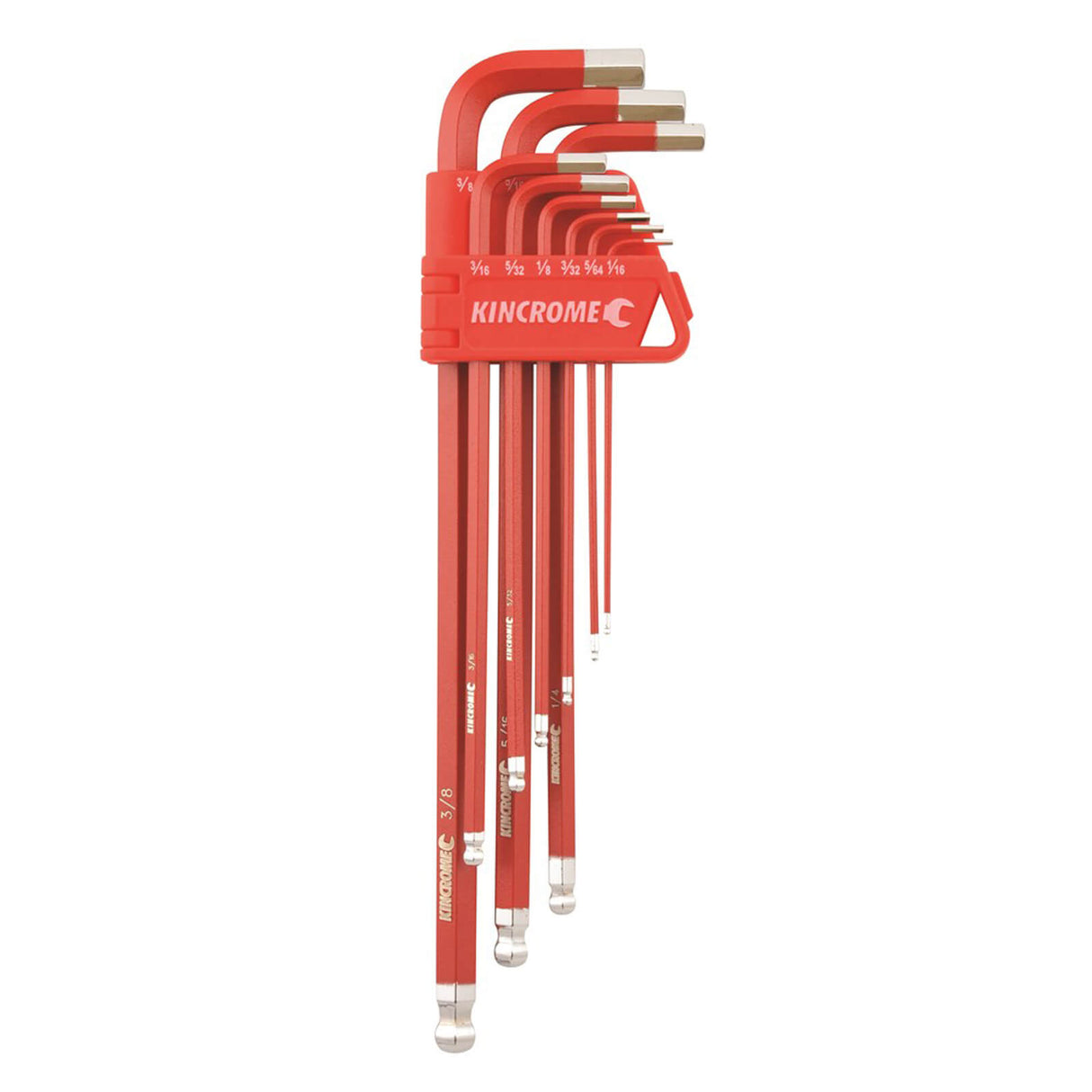 Kincrome 9 Piece Ball Point Hex Key Set - Imperial (Each)