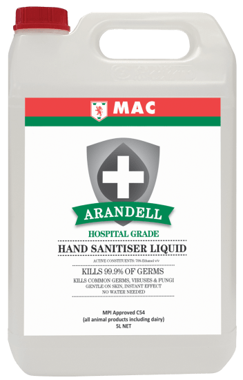 MAC Arandell Hand Sanitiser Liquid-5L-2-Case
