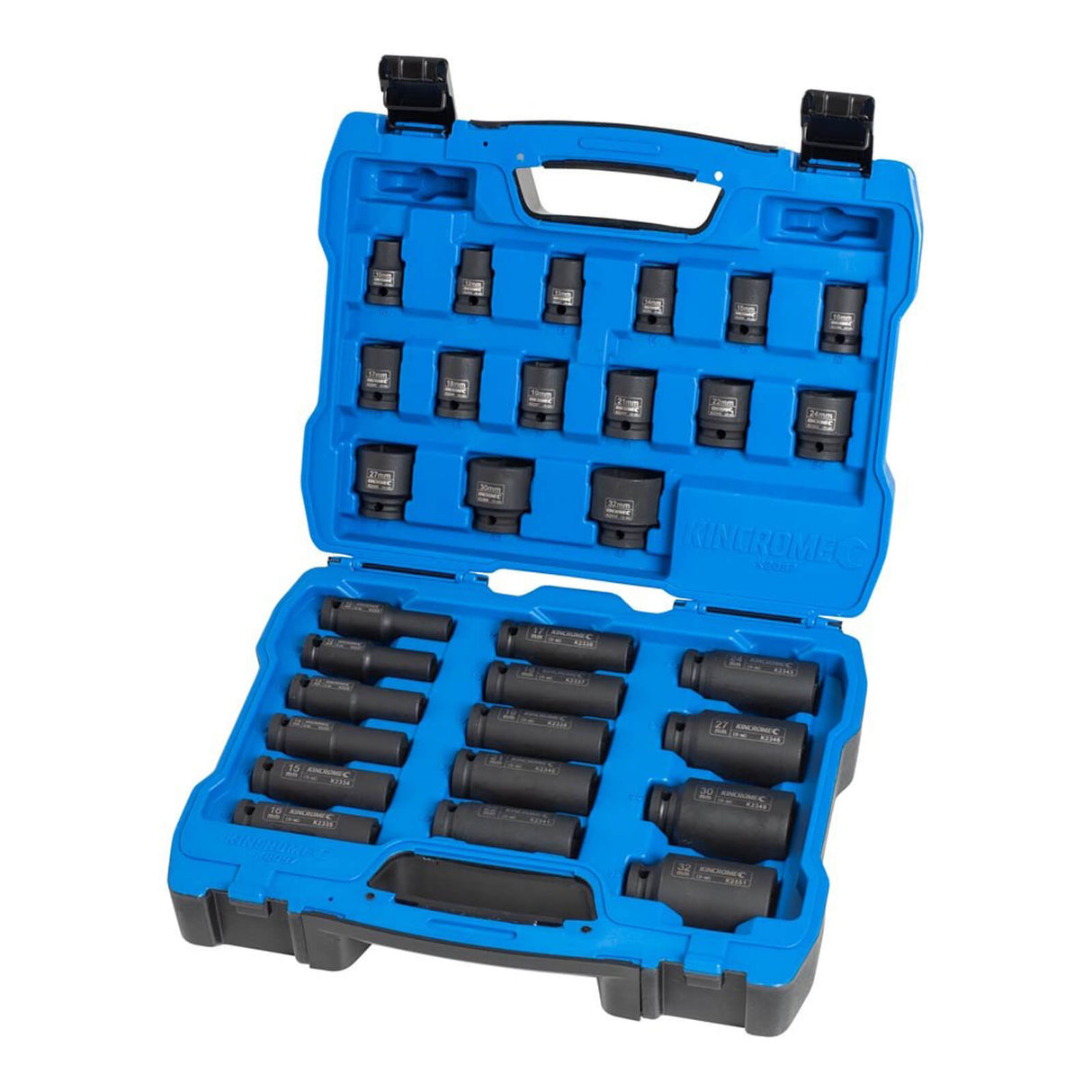 Kincrome Impact Socket Set - Metric 1/2" Drive 30 Piece (Set)