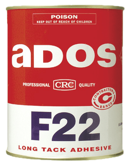 ADOS F22 Long Tack Contact Adhesive-4L (Each)