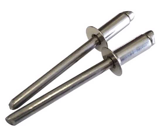 72AS 4 - 5 Aluminium Countersunk Head Rivet - 1000 Pack