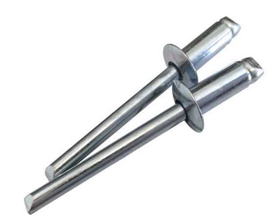 73SS 4 - 4 Steel Truss (Dome) Head Rivet - 1000 Pack